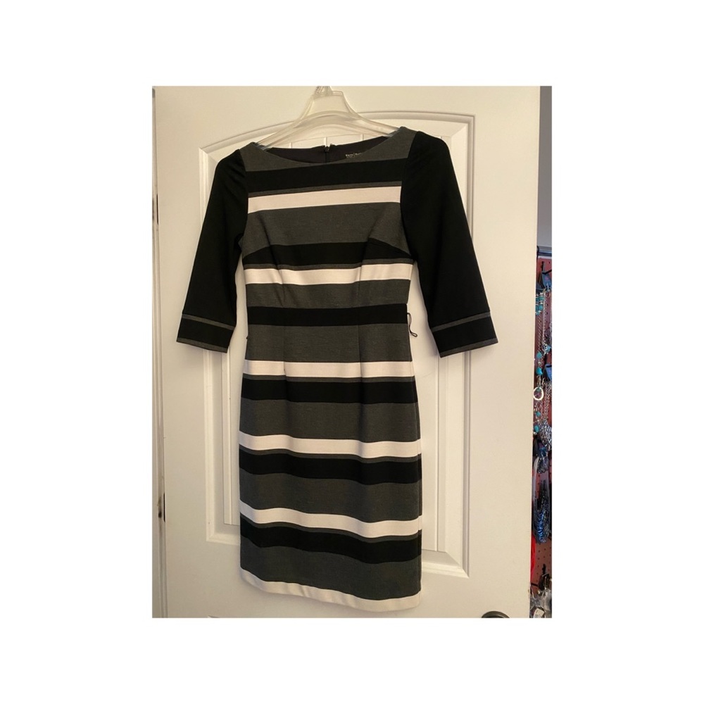 White and black dress. Size 2
